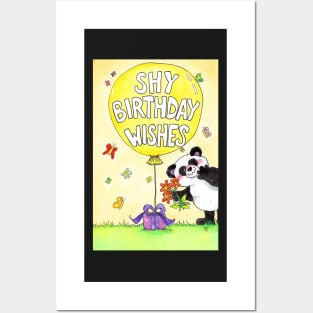 Shy Birthday Wishes Posters and Art